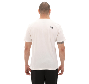 The North Face M Foundatıon Coordınates Graphıc Tee Erkek T-Shirt Beyaz