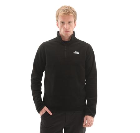 The North Face M Glacıer Fleece 1-4 Zıp Jacket Erkek Ceket Siyah The North Face M Glacıer Fleece 1-4 Zıp Jacket Erkek Ceket Siyah