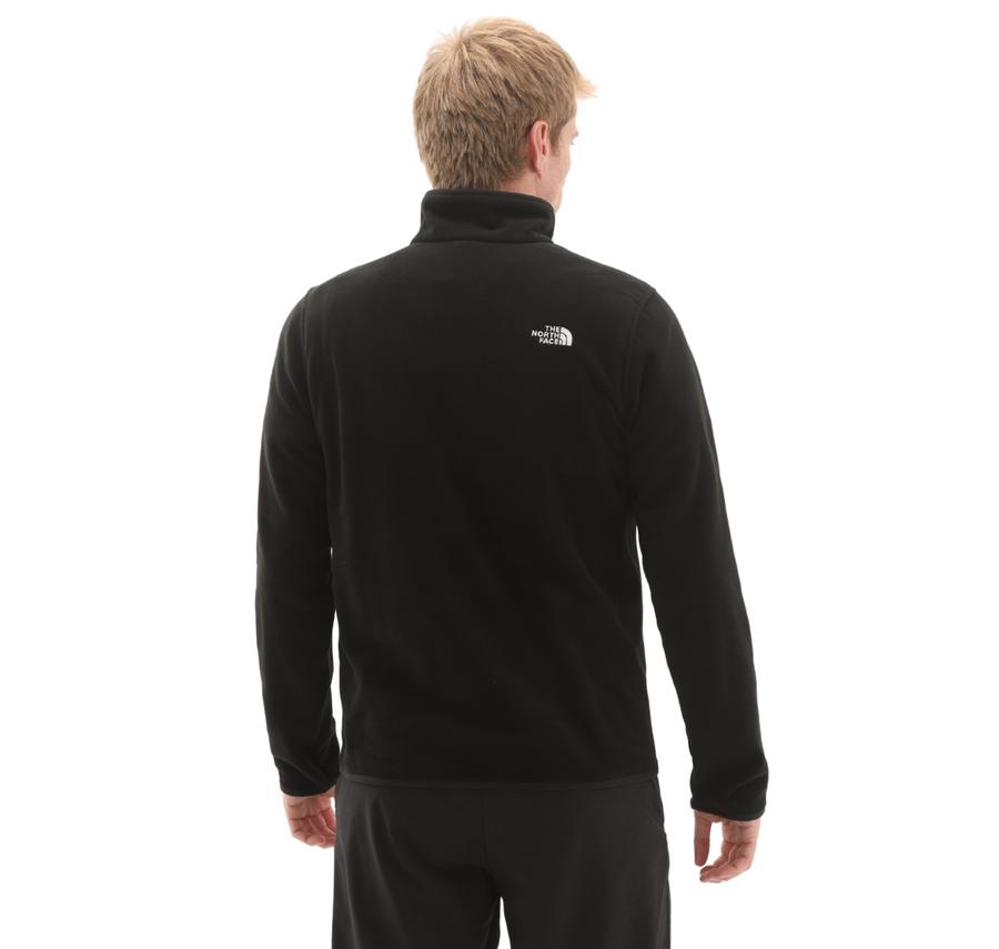The North Face M Glacıer Fleece 1-4 Zıp Jacket Erkek Ceket Siyah The North Face M Glacıer Fleece 1-4 Zıp Jacket Erkek Ceket Siyah