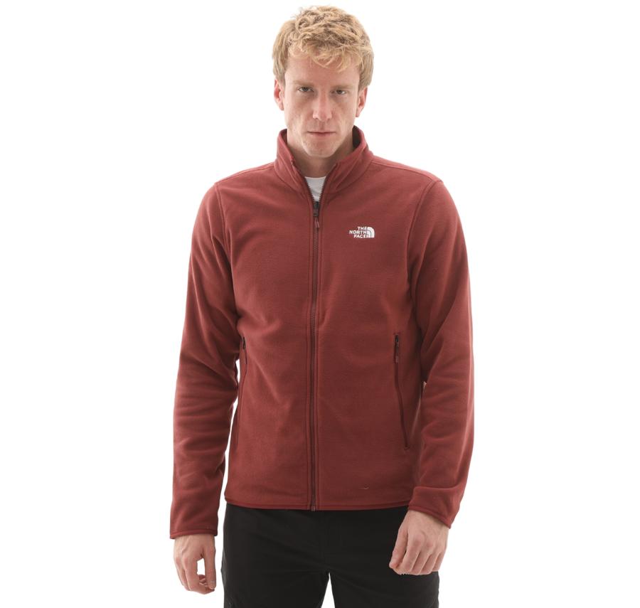 The North Face M Glacıer Fleece Jacket Erkek Ceket Bordo The North Face M Glacıer Fleece Jacket Erkek Ceket Bordo