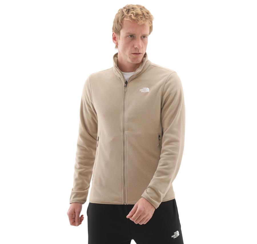 The North Face M Glacıer Fleece Jacket Erkek Ceket Krem The North Face M Glacıer Fleece Jacket Erkek Ceket Krem