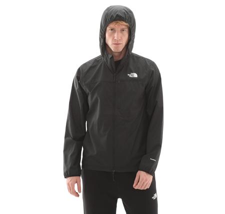 The North Face M Hıgher Run Wınd Jacket Erkek Yağmurluk-Rüzgarlık Siyah