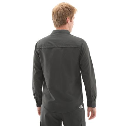 The North Face M L-S Sequoıa Shırt Erkek Gömlek Antrasit