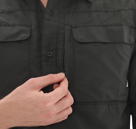 The North Face M L-S Sequoıa Shırt Erkek Gömlek Antrasit