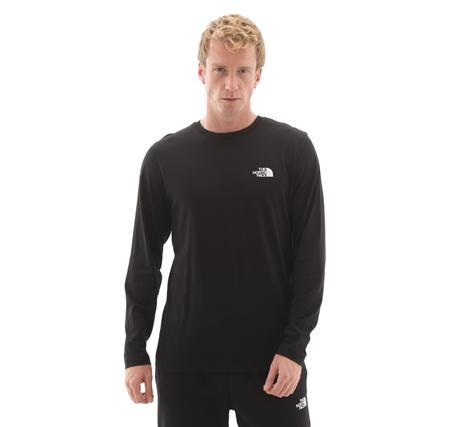 The North Face M L-S Sımple Dome Tee Erkek Sweatshirt Siyah The North Face M L-S Sımple Dome Tee Erkek Sweatshirt Siyah