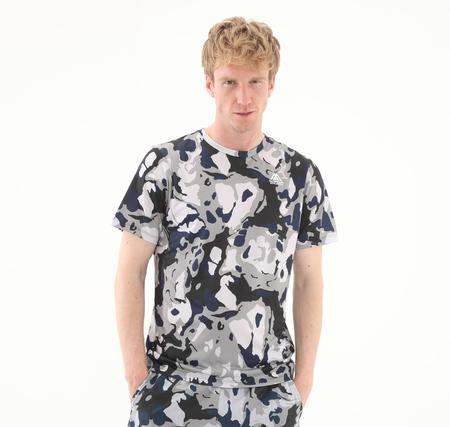 The North Face M Ma 24-7 S-S Tee Aop Erkek T-Shirt Gri
