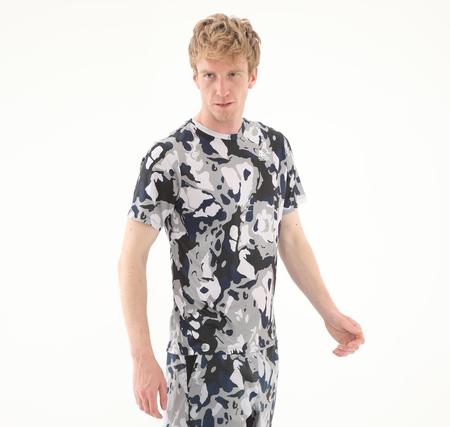The North Face M Ma 24-7 S-S Tee Aop Erkek T-Shirt Gri