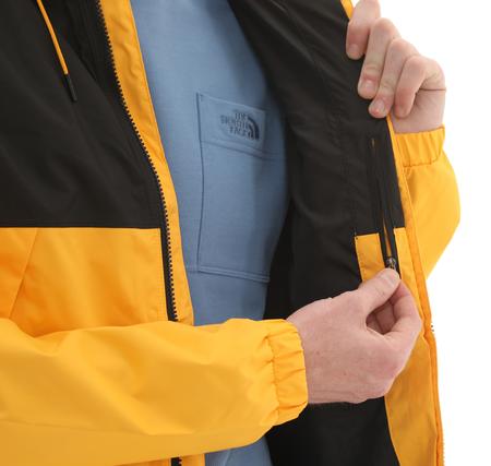 The North Face M Mountaın Q Jacket - Eu Erkek Yağmurluk-Rüzgarlık Sarı