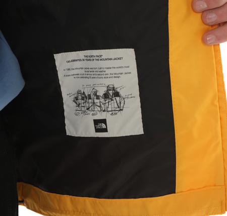 The North Face M Mountaın Q Jacket - Eu Erkek Yağmurluk-Rüzgarlık Sarı