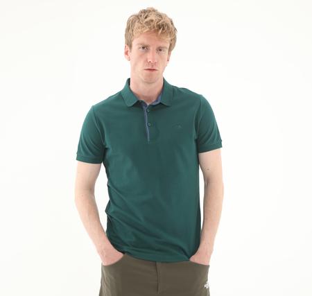 The North Face M Premıum Slım Polo Erkek T-Shirt Yeşil