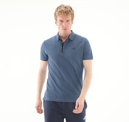 The North Face M Premıum Slım Polo Erkek T-Shirt Lacivert