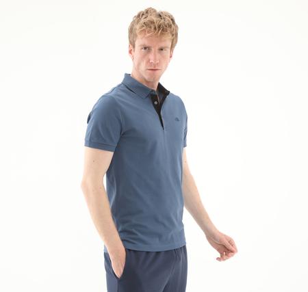 The North Face M Premıum Slım Polo Erkek T-Shirt Lacivert