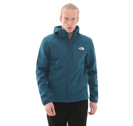 The North Face M Quest Hooded Softshell Erkek Ceket Mavi