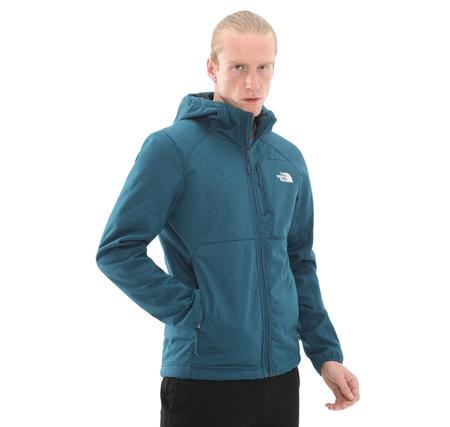 The North Face M Quest Hooded Softshell Erkek Ceket Mavi