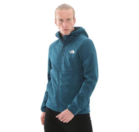 The North Face M Quest Hooded Softshell Erkek Ceket Mavi