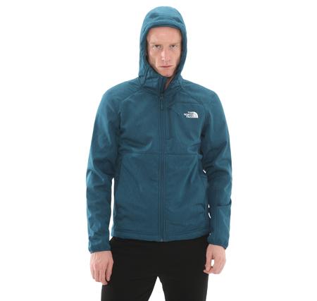 The North Face M Quest Hooded Softshell Erkek Ceket Mavi