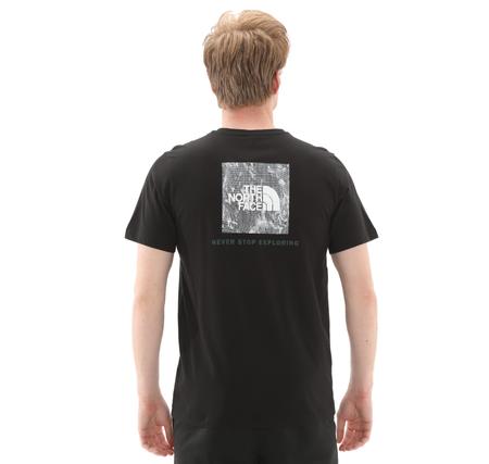 The North Face M S-S Box Nse Taılgrıd Infıll Tee Erkek T-Shirt