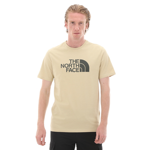 The North Face M S-S Easy Tee - Eu Erkek T-Shirt Krem