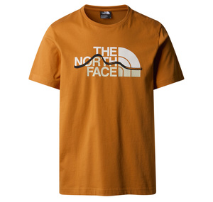 The North Face M S-S Mountaın Lıne Tee Erkek T-Shirt Turuncu