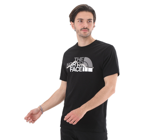 The North Face M S-s Mountaın Lıne Tee - Eu Erkek T-Shirt Siyah