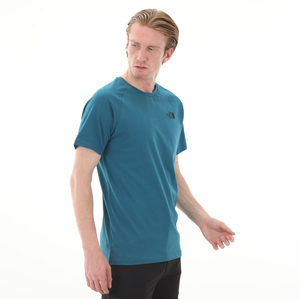 The North Face M S-S North Faces Tee - Eu Erkek T-Shirt Mavi
