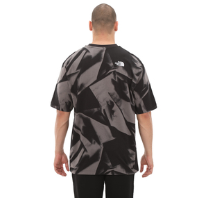 The North Face M S-S Oversıze Sımple Dome Tee Prınt Erkek T-Shirt Siyah
