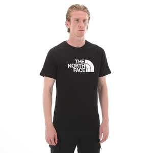 The North Face M S-S Raglan Easy Tee - Eu Erkek T-Shirt Siyah