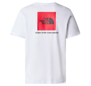 The North Face M S-S Redbox Tee Erkek T-Shirt Beyaz