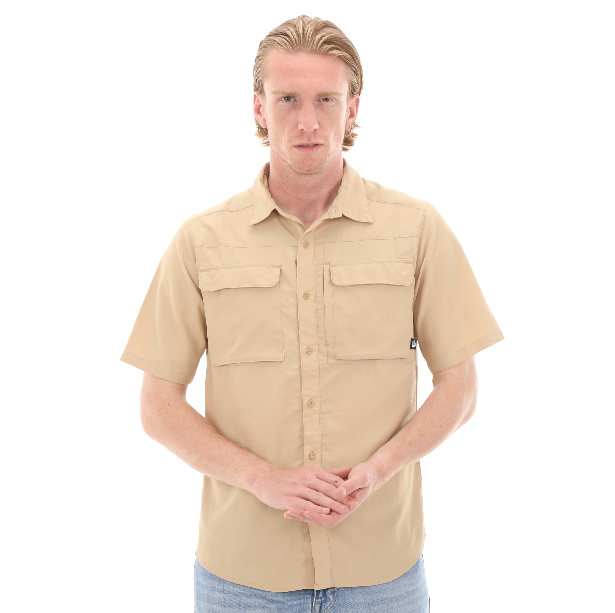 Мужская футболка The North Face M S-S Sequoia Shirt Krem