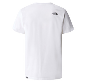 The North Face M S-S Sımple Dome Tee Erkek T-Shirt Beyaz