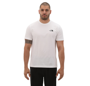 The North Face M S-S Sımple Dome Tee Erkek T-Shirt Beyaz