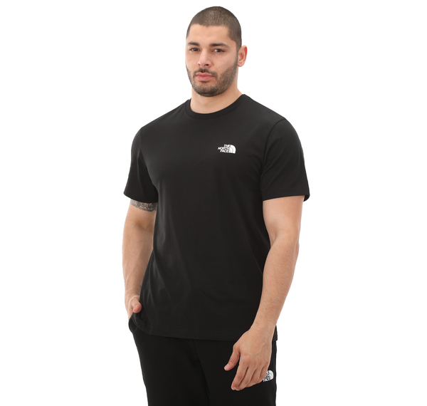 The North Face M S-S Sımple Dome Tee Erkek T-Shirt Siyah The North Face M S-S Sımple Dome Tee Erkek T-Shirt Siyah