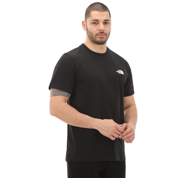 The North Face M S-S Sımple Dome Tee Erkek T-Shirt Siyah The North Face M S-S Sımple Dome Tee Erkek T-Shirt Siyah