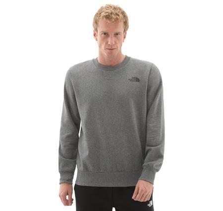 The North Face M Sımple Dome Regular Crew Erkek Sweatshirt Gri The North Face M Sımple Dome Regular Crew Erkek Sweatshirt Gri