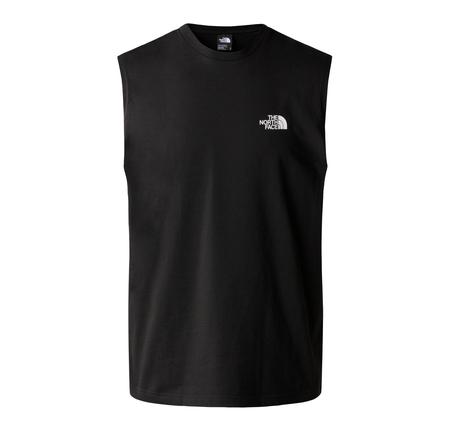 The North Face M Sımple Dome Tank Erkek T-Shirt Siyah