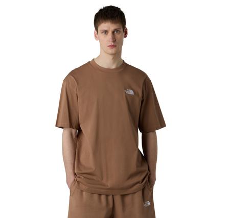 The North Face M Ss Essentıal Oversıze Tee Erkek T-Shirt Kahve