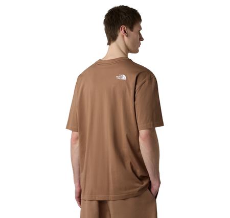 The North Face M Ss Essentıal Oversıze Tee Erkek T-Shirt Kahve