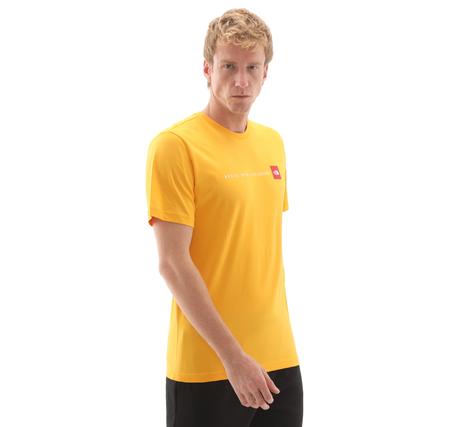 The North Face M Ss Never Stop Explorıng Tee Erkek T-Shirt Sarı The North Face M Ss Never Stop Explorıng Tee Erkek T-Shirt Sarı