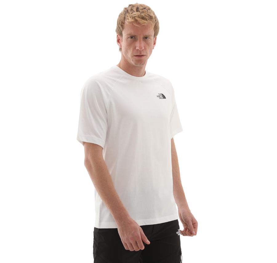 The North Face M Ss North Faces Tee Erkek T-Shirt Beyaz The North Face M Ss North Faces Tee Erkek T-Shirt Beyaz