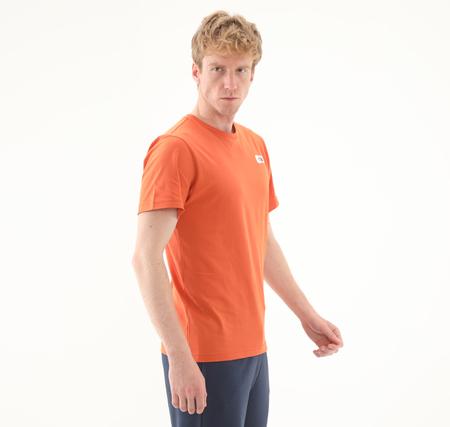 The North Face M Ss Outdoor Graphıc Tee Erkek Turuncu