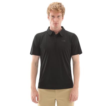 The North Face M Tanken Polo Erkek T-Shirt Siyah