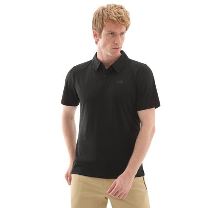 The North Face M Tanken Polo Erkek T-Shirt Siyah
