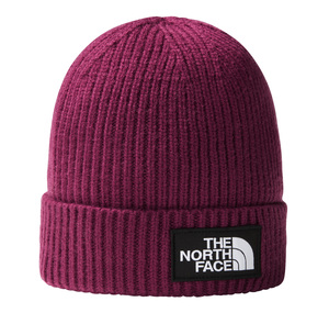 The North Face Tnf Logo Box Cuffed Beanıe Mor