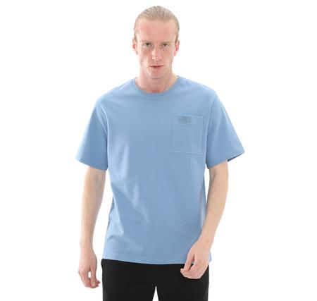 The North Face U Street Explorer S-S Tee Erkek T-Shirt Mavi