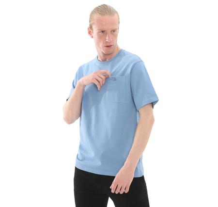 The North Face U Street Explorer S-S Tee Erkek T-Shirt Mavi