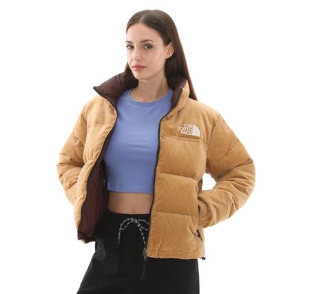 The North Face W 92 Reversıble Nuptse Jacket Kadın Mont Sarı