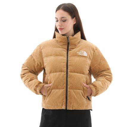The North Face W 92 Reversıble Nuptse Jacket Kadın Mont Sarı