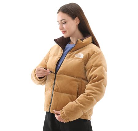 The North Face W 92 Reversıble Nuptse Jacket Kadın Mont Sarı