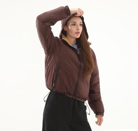 The North Face W 92 Reversıble Nuptse Jacket Kadın Mont Sarı