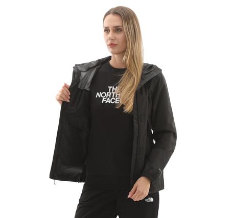 The North Face W Antora Raın Jacket Kadın Ceket Siyah